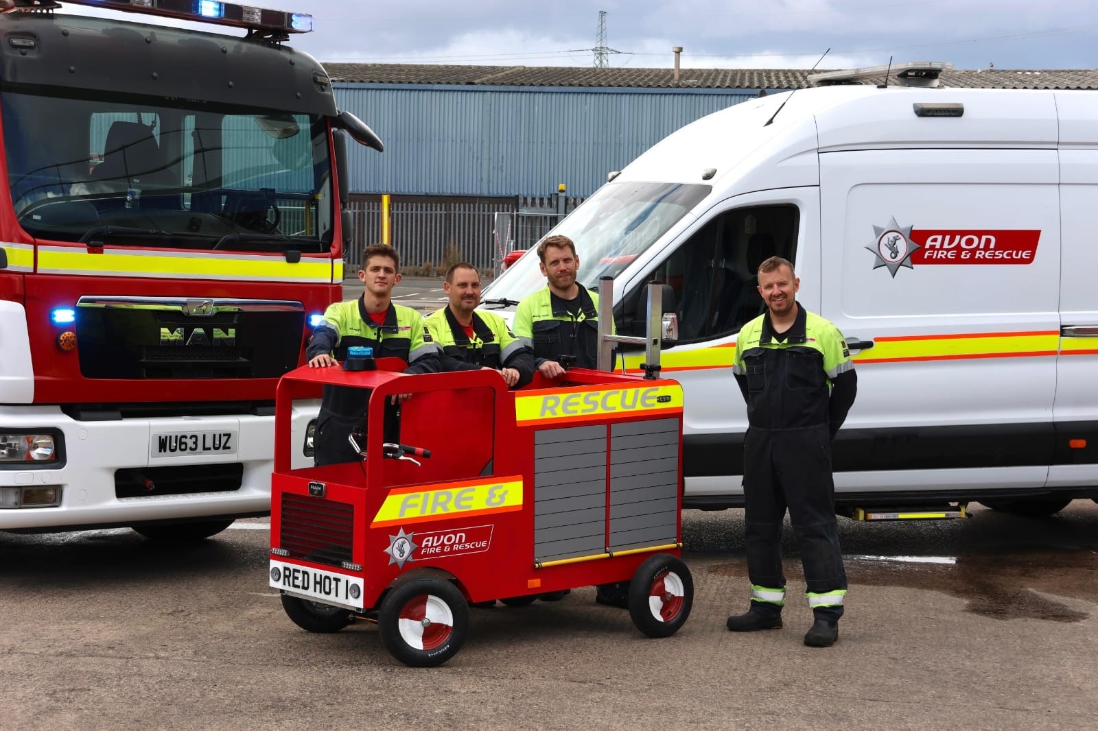 Mechanics Gear Up for Bristol Krazy Races - Avon Fire and Rescue Service