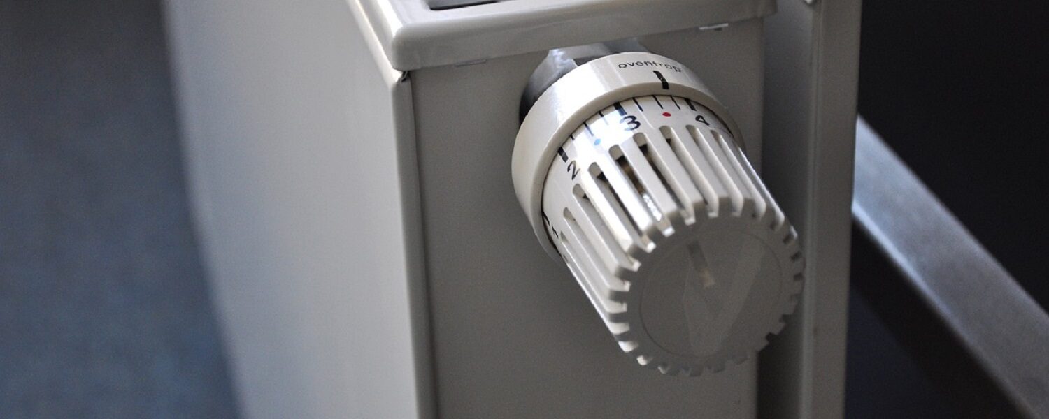 Radiator on wall