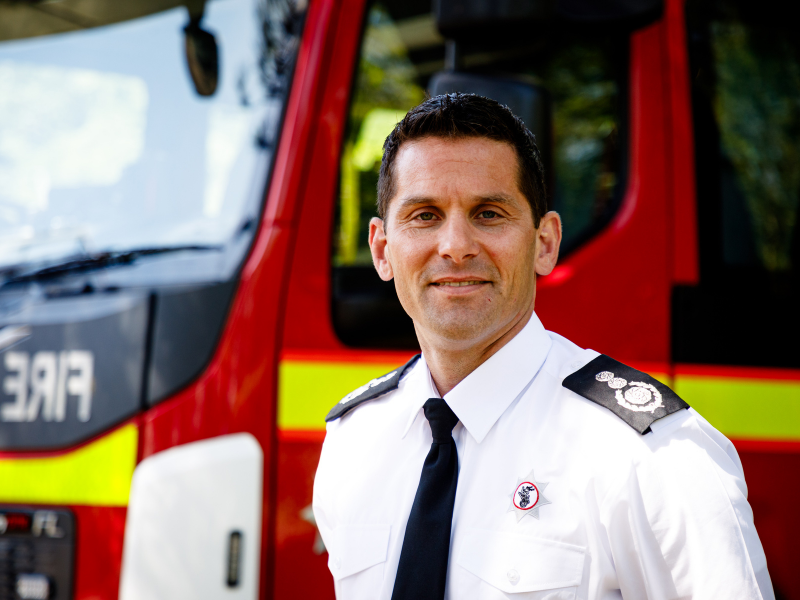 Chief Fire Officer, Matt Cook