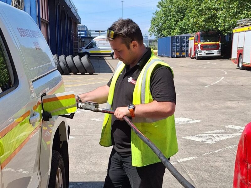 Hydrotreated Vegetable Oil (HVO) in workshop vehicles