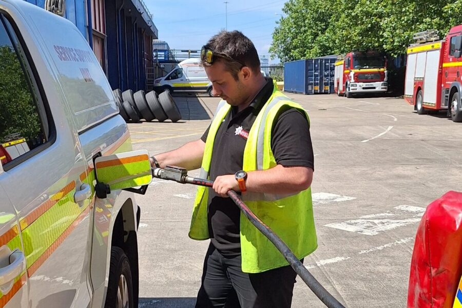 Hydrotreated Vegetable Oil (HVO) in workshop vehicles
