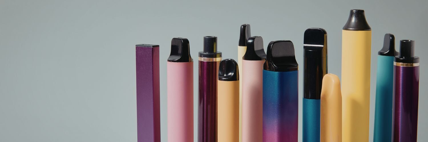 image displaying multiple vapes